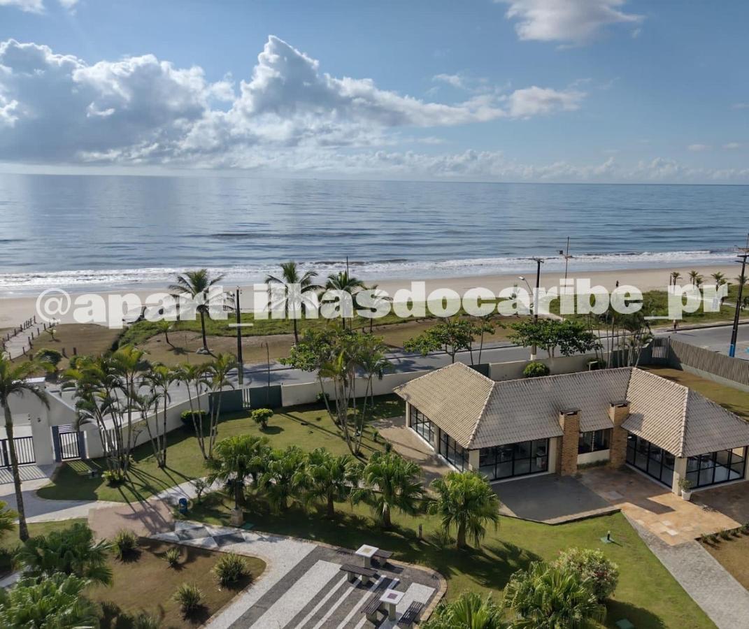 Apto Cond Ilhas Do Caribe - Pr - Beira Mar Matinhos Eksteriør bilde