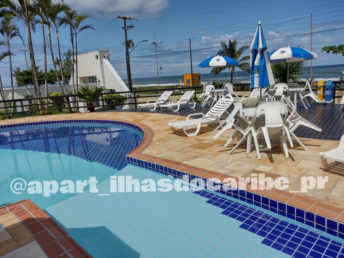 Apto Cond Ilhas Do Caribe - Pr - Beira Mar Matinhos Eksteriør bilde