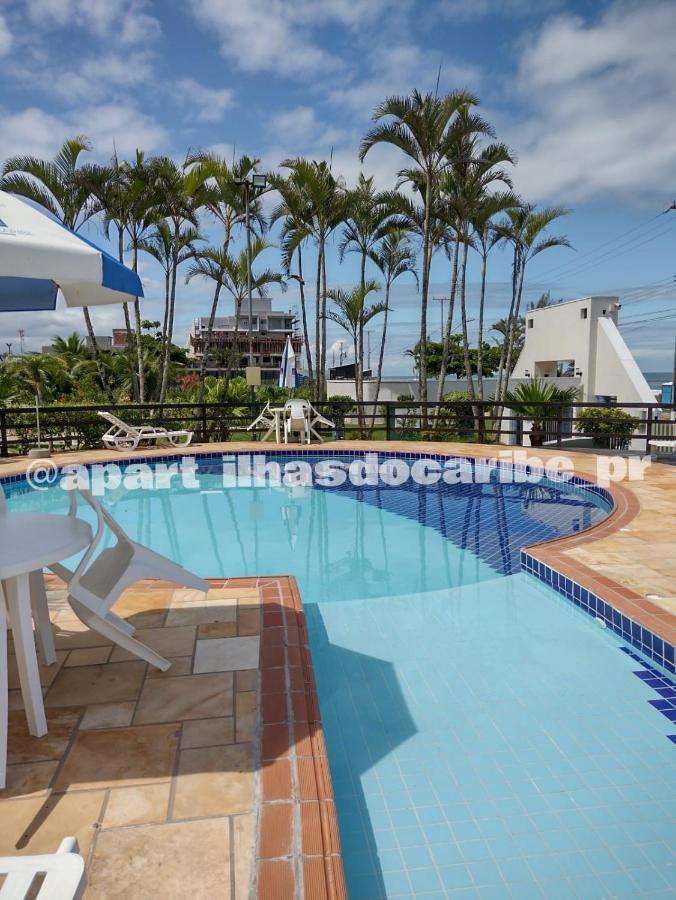 Apto Cond Ilhas Do Caribe - Pr - Beira Mar Matinhos Eksteriør bilde