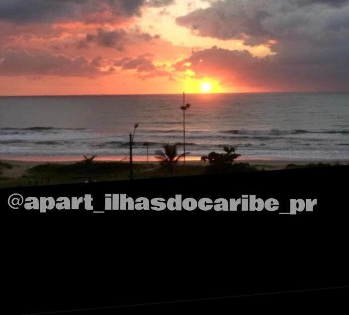 Apto Cond Ilhas Do Caribe - Pr - Beira Mar Matinhos Eksteriør bilde