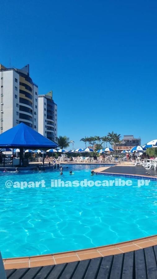 Apto Cond Ilhas Do Caribe - Pr - Beira Mar Matinhos Eksteriør bilde