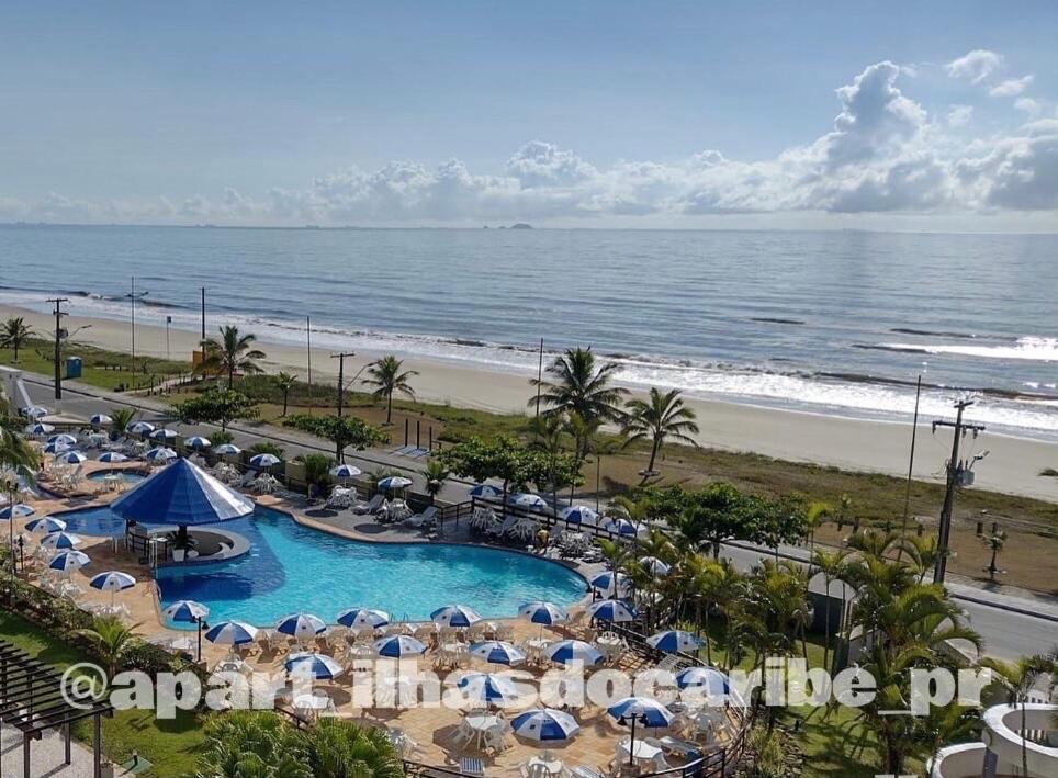 Apto Cond Ilhas Do Caribe - Pr - Beira Mar Matinhos Eksteriør bilde