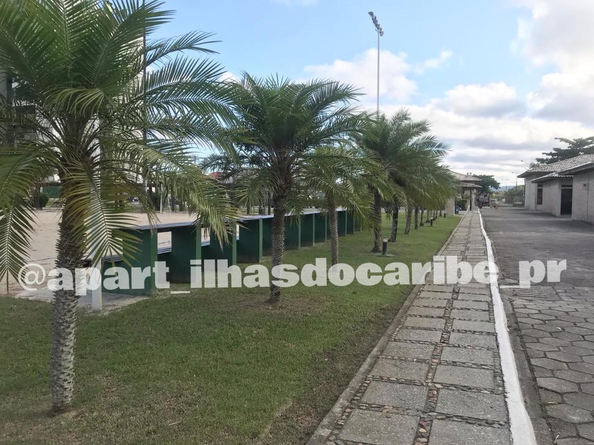 Apto Cond Ilhas Do Caribe - Pr - Beira Mar Matinhos Eksteriør bilde