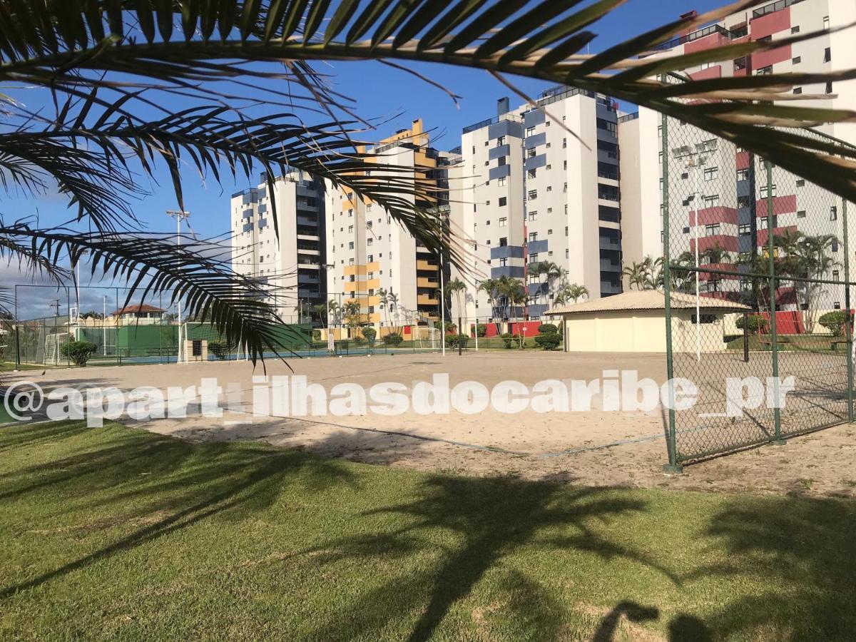 Apto Cond Ilhas Do Caribe - Pr - Beira Mar Matinhos Eksteriør bilde