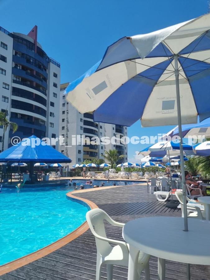 Apto Cond Ilhas Do Caribe - Pr - Beira Mar Matinhos Eksteriør bilde