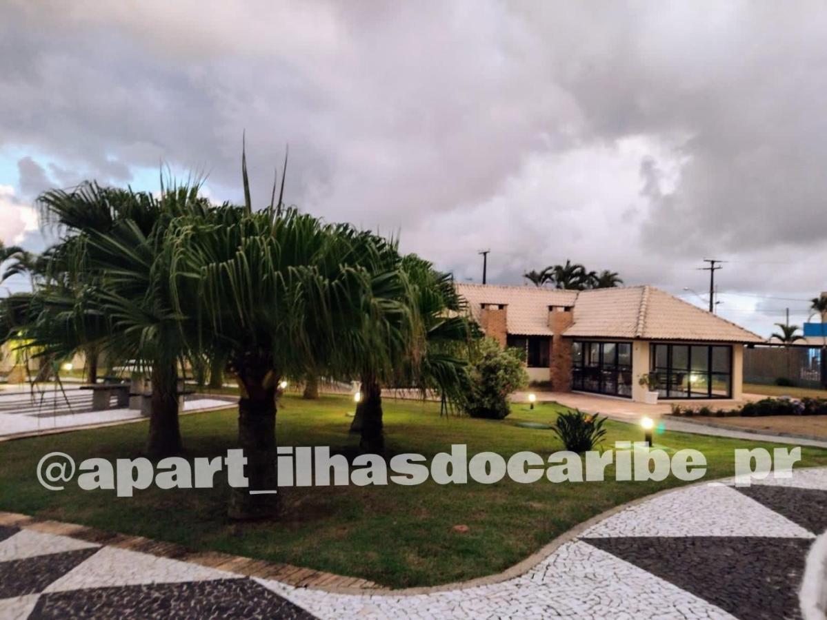 Apto Cond Ilhas Do Caribe - Pr - Beira Mar Matinhos Eksteriør bilde