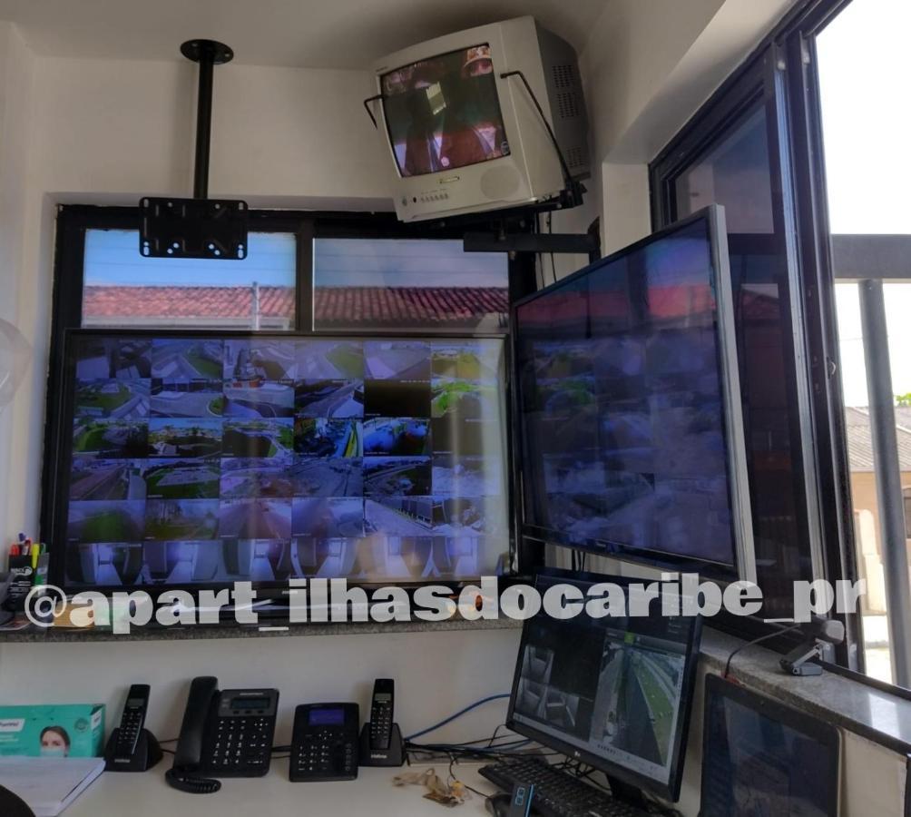 Apto Cond Ilhas Do Caribe - Pr - Beira Mar Matinhos Eksteriør bilde